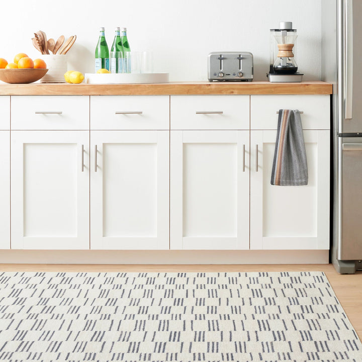 Leni Oatmeal Machine Washable Rug Rug By Annie Selke