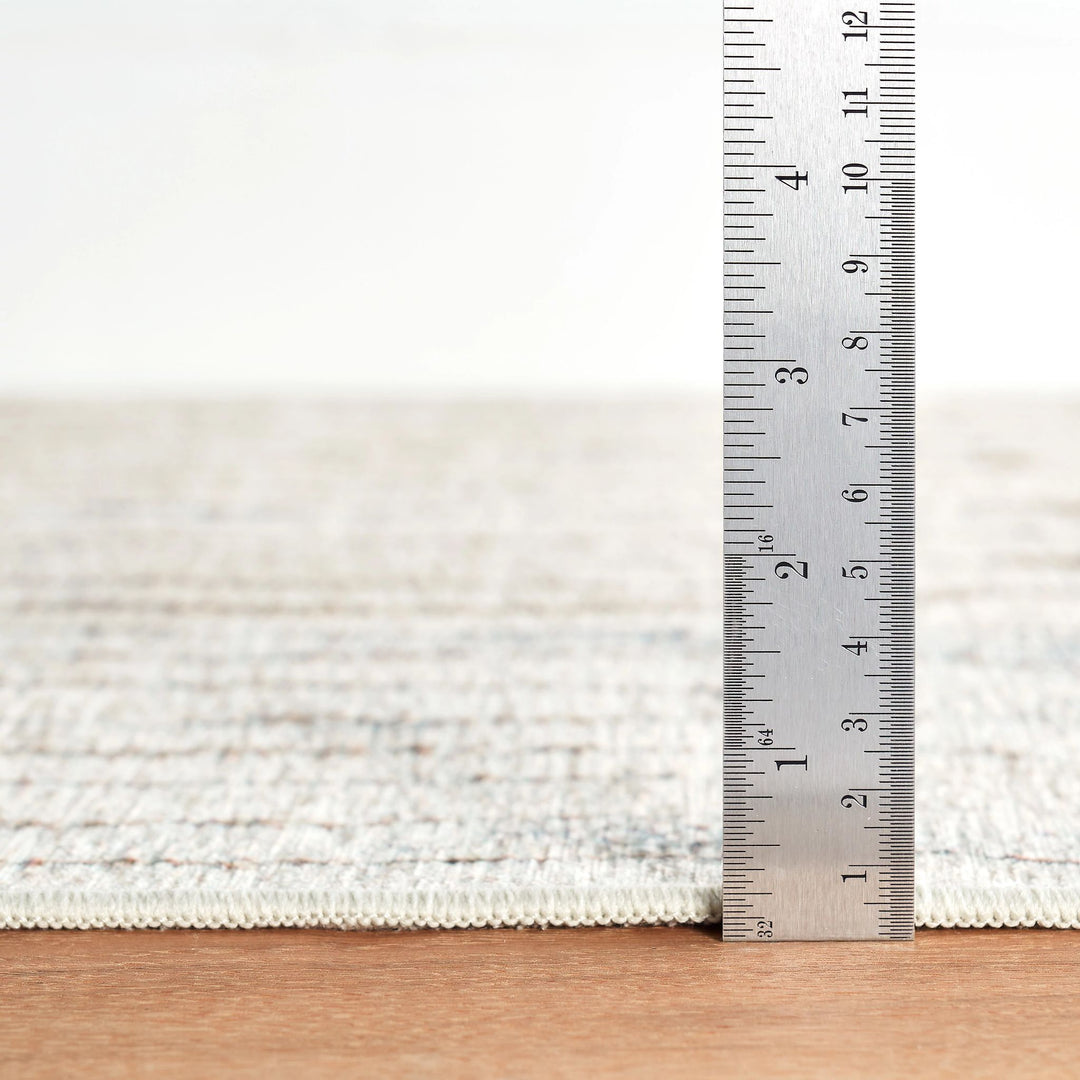 Malone Oatmeal Machine Washable Rug Rug By Annie Selke