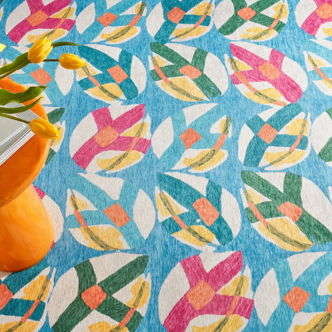 Lily Pad Spring Machine Washable Rug Rug By Annie Selke