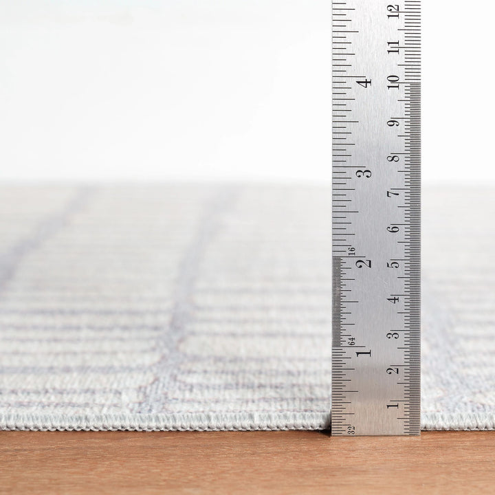 Roark Ivory Machine Washable Rug Rug By Annie Selke