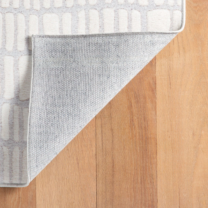 Roark Ivory Machine Washable Rug Rug By Annie Selke