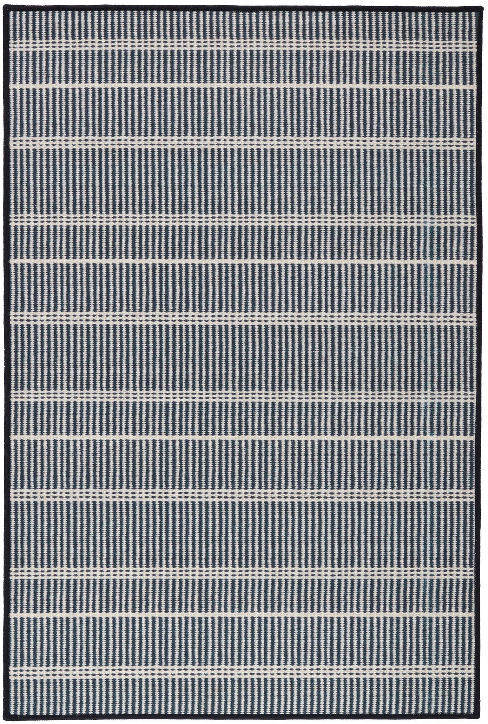 Samson Black Machine Washable Rug Rug By Annie Selke