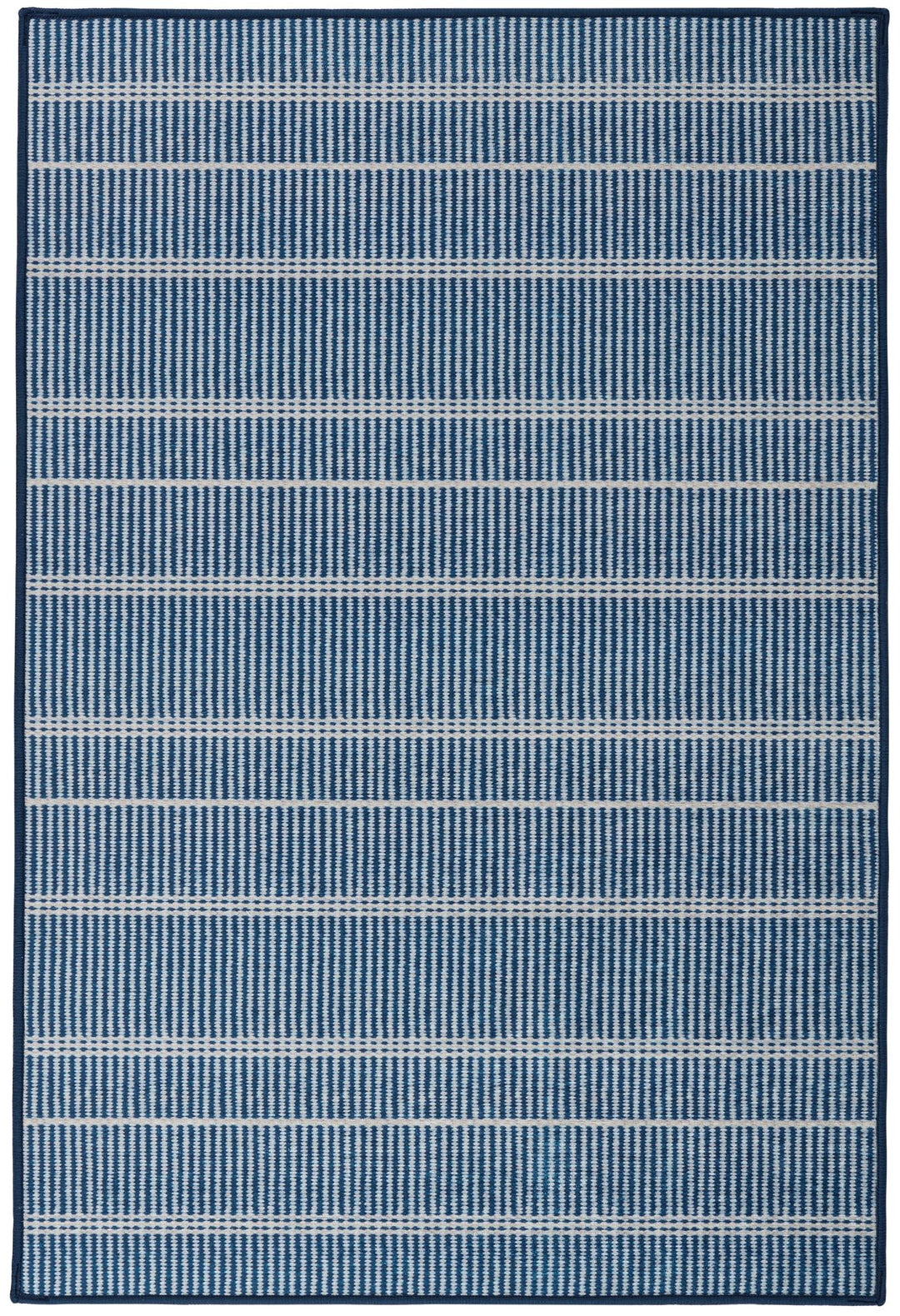 Samson Navy Machine Washable Rug Rug By Annie Selke