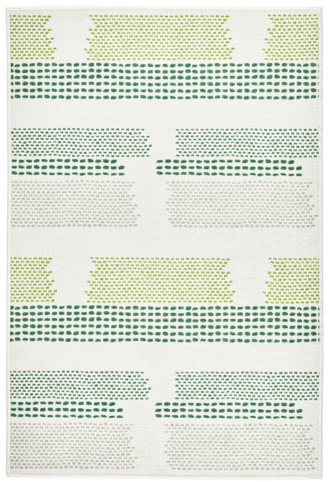 Tread Lightly Green Machine Washable Rug Rug By Annie Selke