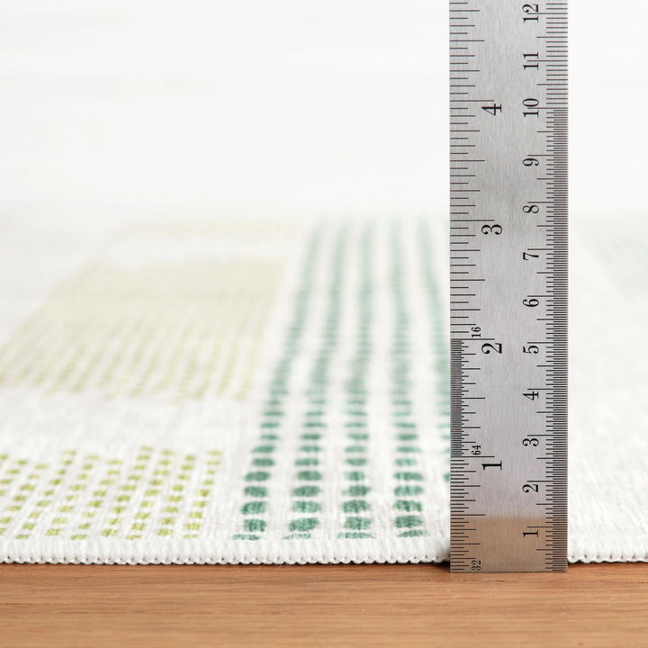 Tread Lightly Green Machine Washable Rug Rug By Annie Selke