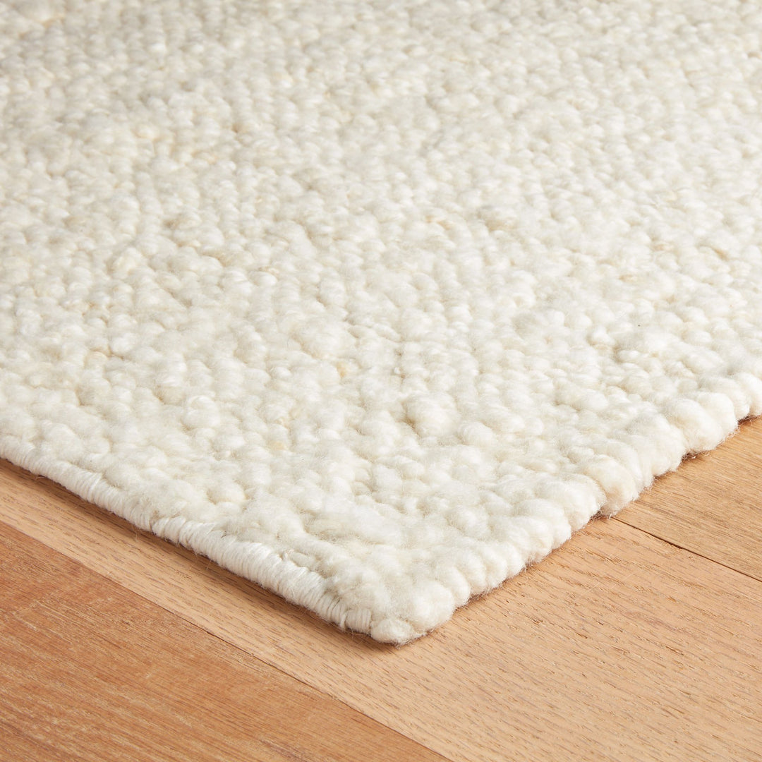 Holmstead Ivory Handwoven Wool Rug Rug By Annie Selke