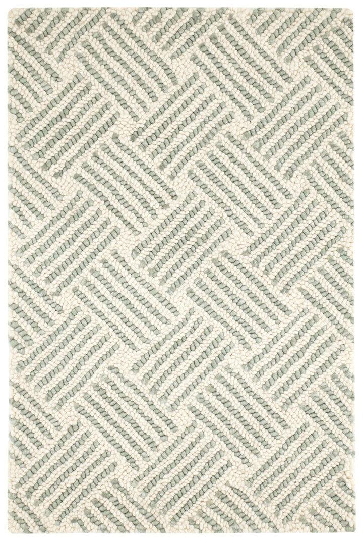 Layers Desert Sage Hand Hooked Wool Rug Rug By Annie Selke