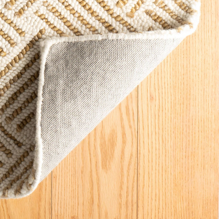 Layers Ochre Hand Hooked Wool Rug Rug By Annie Selke