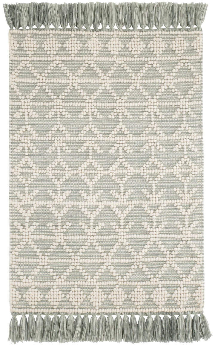Pembrook Desert Sage Handwoven Wool Rug Rug By Annie Selke