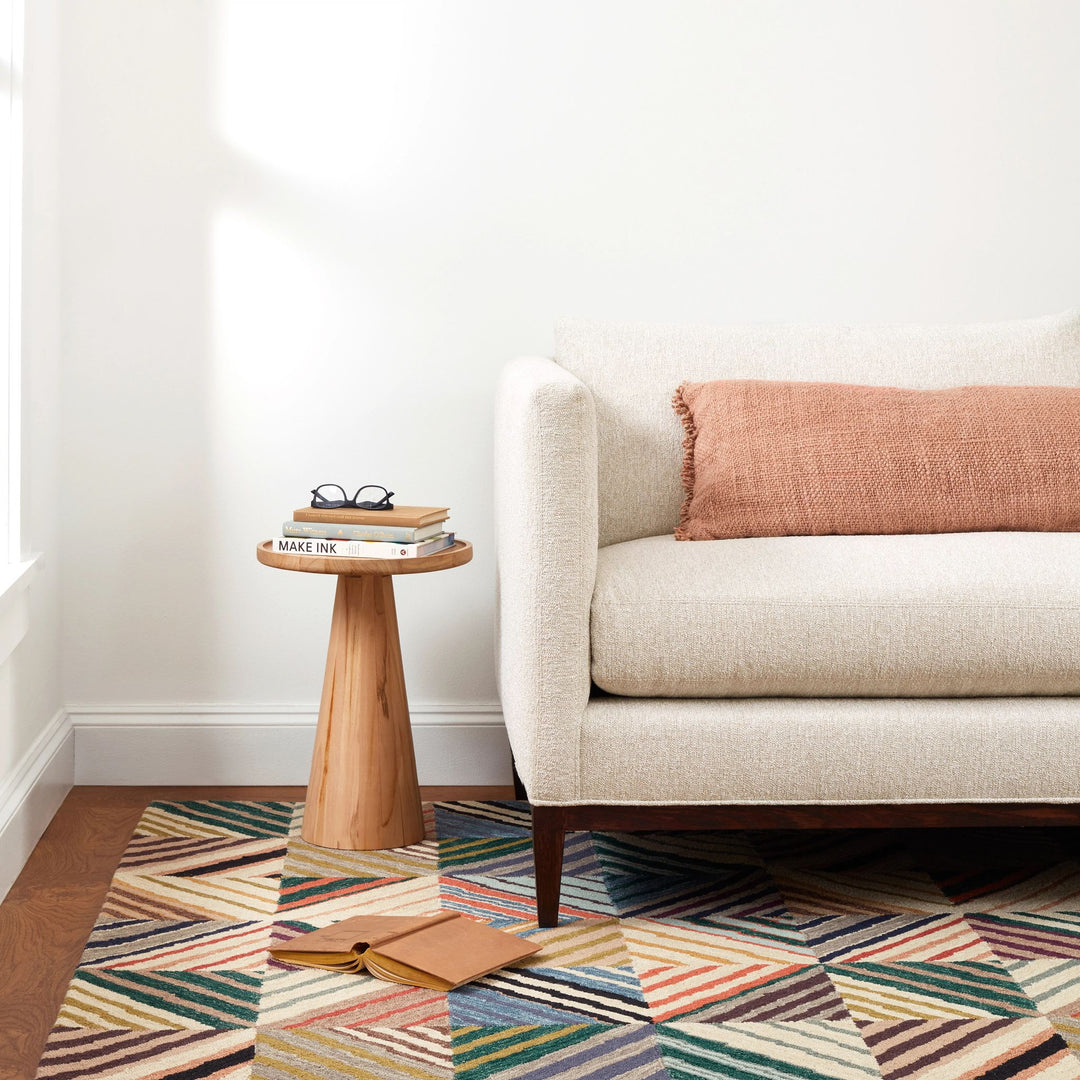 Potter Multi Hand Micro Hooked Wool Rug Rug By Annie Selke