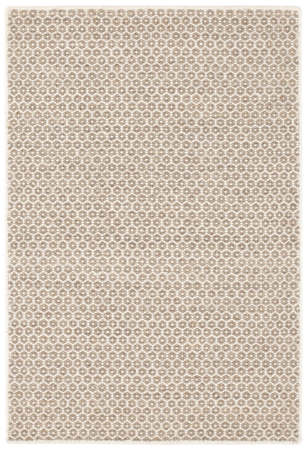 Honeycomb Natural Handwoven Wool Rug Rug By Annie Selke