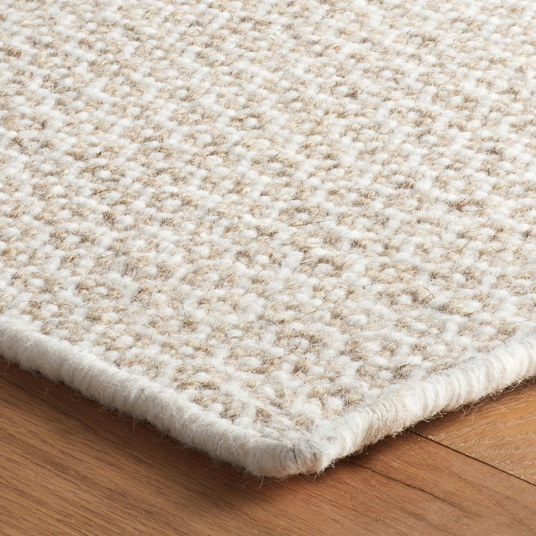 Honeycomb Natural Handwoven Wool Rug Rug By Annie Selke