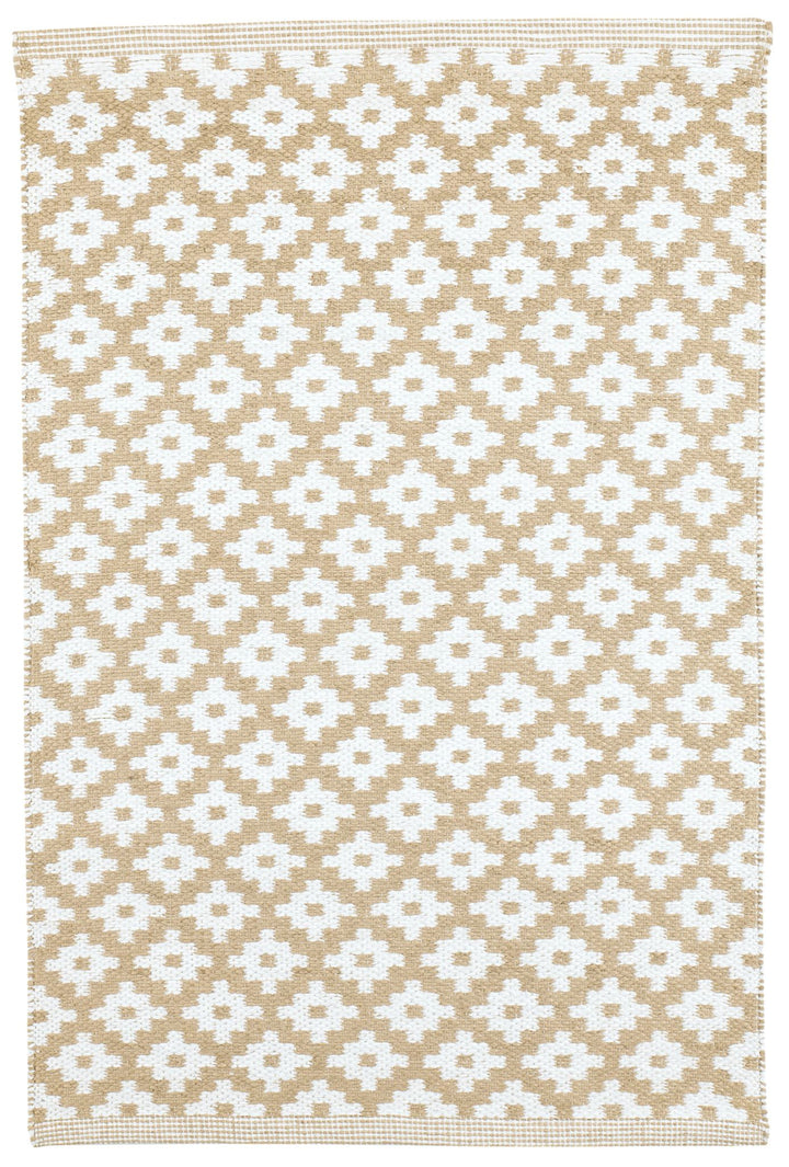 Samode Khaki Handwoven Indoor/Outdoor Rug Rug By Annie Selke