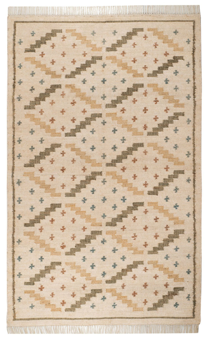 Wilder Kilim Natural Handwoven Jute Rug Rug By Annie Selke
