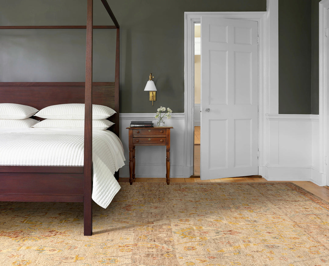 Nora Natural Hand Knotted Wool Rug Rug By Annie Selke