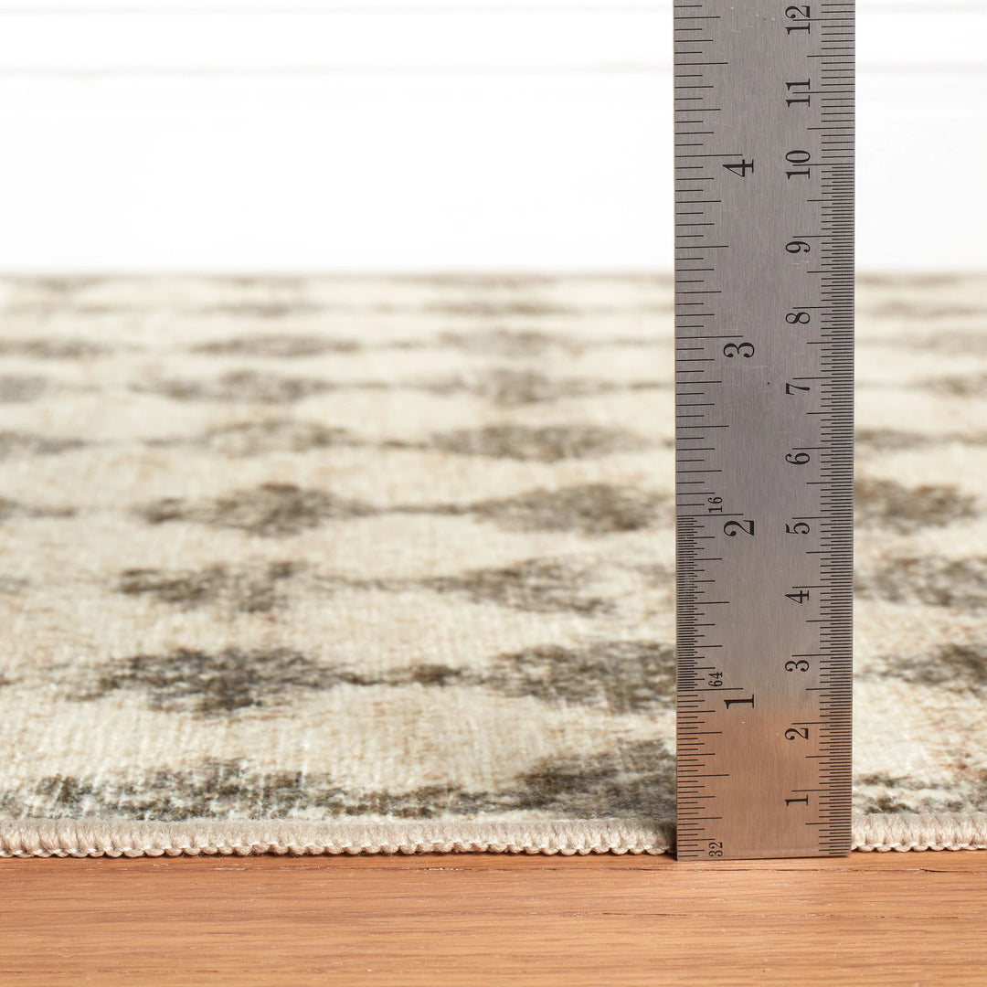 Izzy Grey Machine Washable Rug Rug By Annie Selke