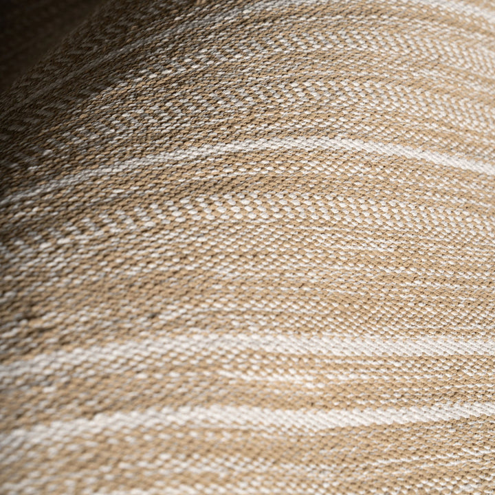 Skipper Stripe Khaki Handwoven Indoor/Outdoor Rug Rug By Annie Selke