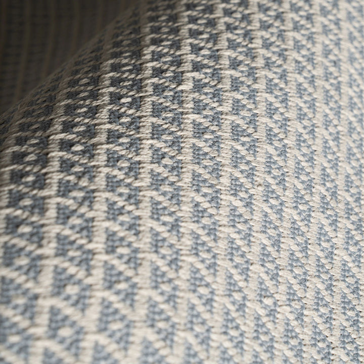 Riviera Swedish Blue Handwoven Indoor/Outdoor Rug Rug By Annie Selke