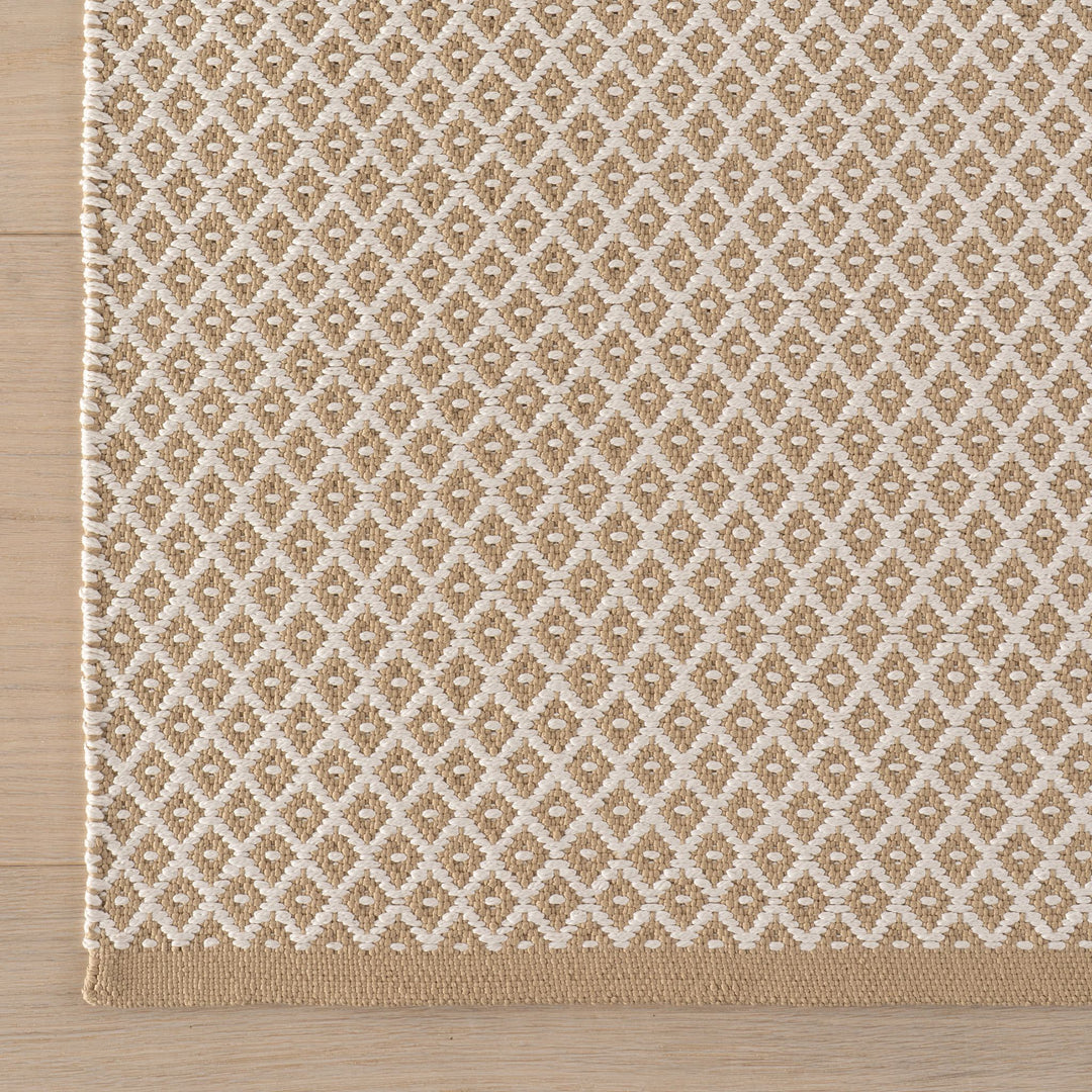 Riviera Khaki Handwoven Indoor/Outdoor Rug Rug By Annie Selke