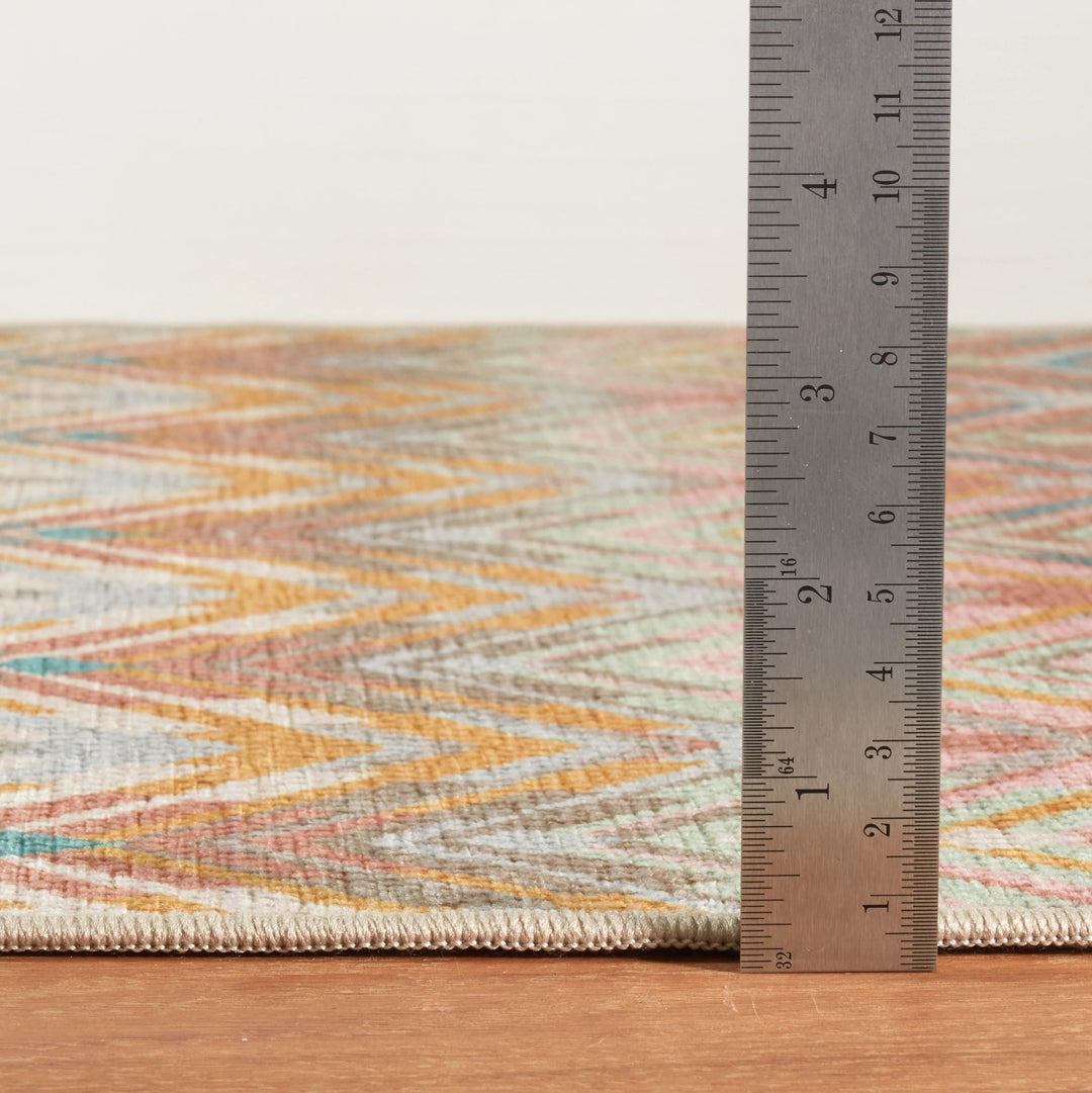 Seneca Stone Machine Washable Rug Rug By Annie Selke