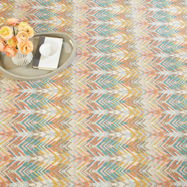 Seneca Stone Machine Washable Rug Rug By Annie Selke