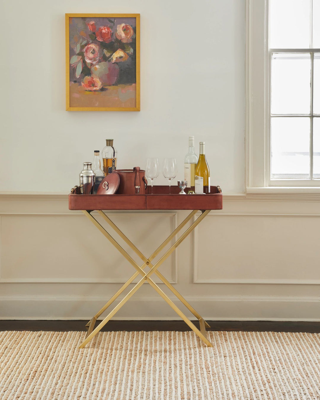 Twiggy Natural Handwoven Wool/Jute Rug Rug By Annie Selke