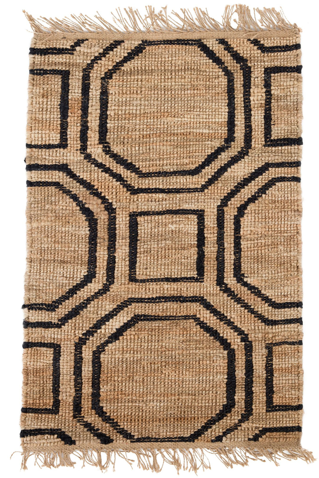 Hexile Hand Knotted Jute Rug Rug By Annie Selke