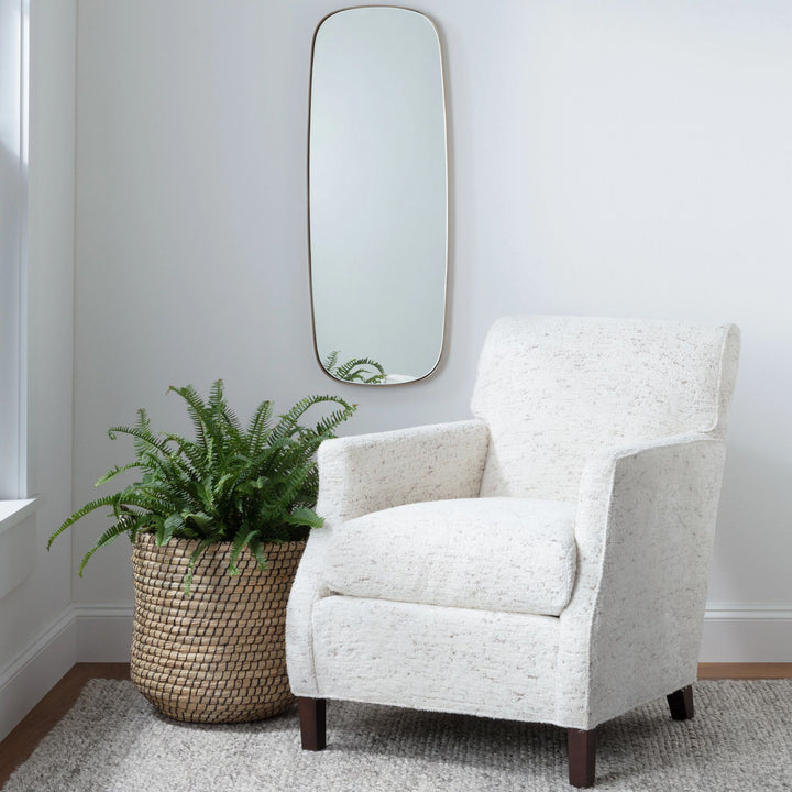 Niels Grey Handwoven Wool/Viscose Rug Rug By Annie Selke