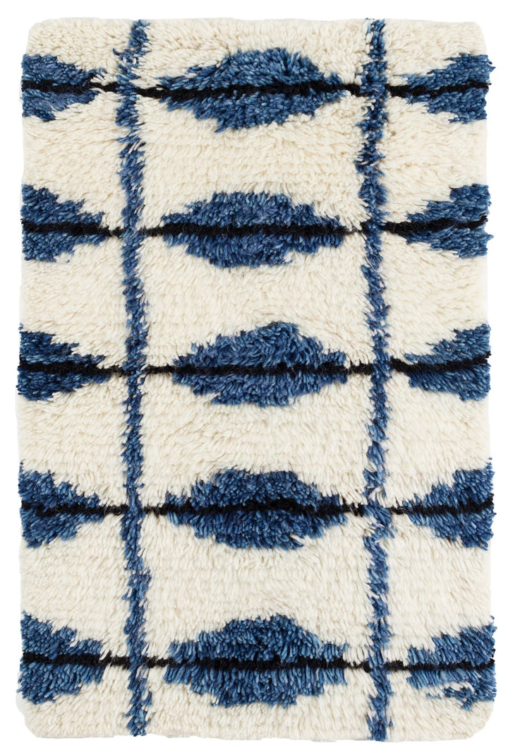 Noma Indigo Handwoven Wool Rug Rug By Annie Selke