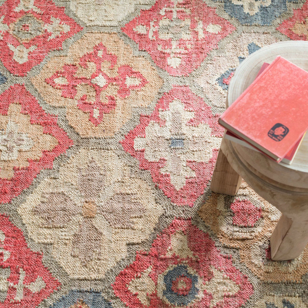 Pali Multi Handwoven Jute Rug Rug By Annie Selke