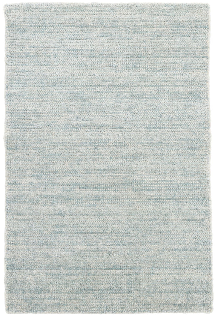Quartz Ocean Handwoven Viscose/Cotton Rug Rug By Annie Selke