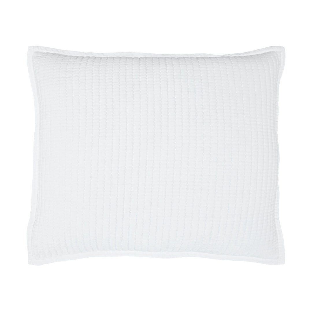 Milton Channel Stitched Velvet Sham Sham By Orchids Lux Home