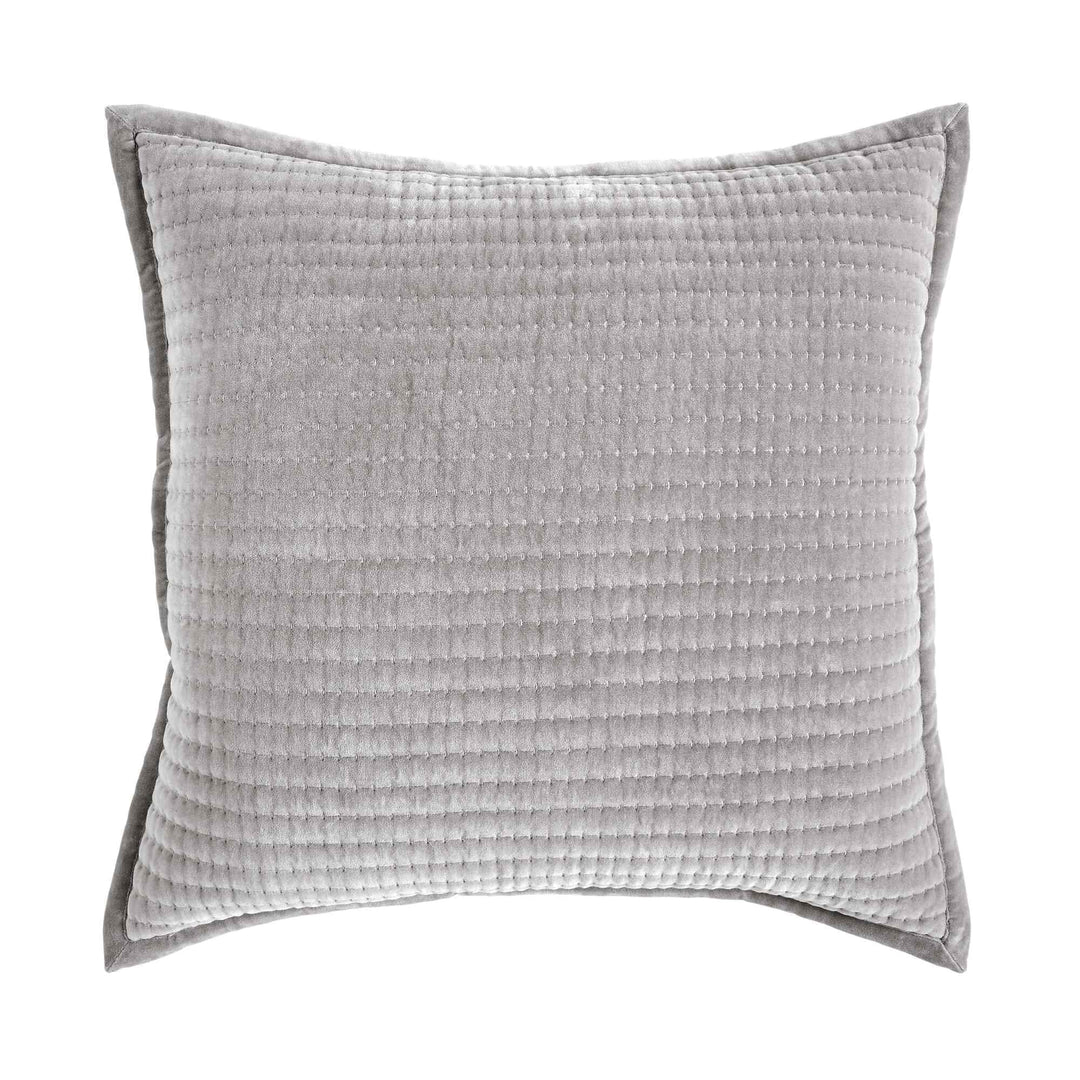 Milton Channel Stitched Velvet Sham Sham By Orchids Lux Home