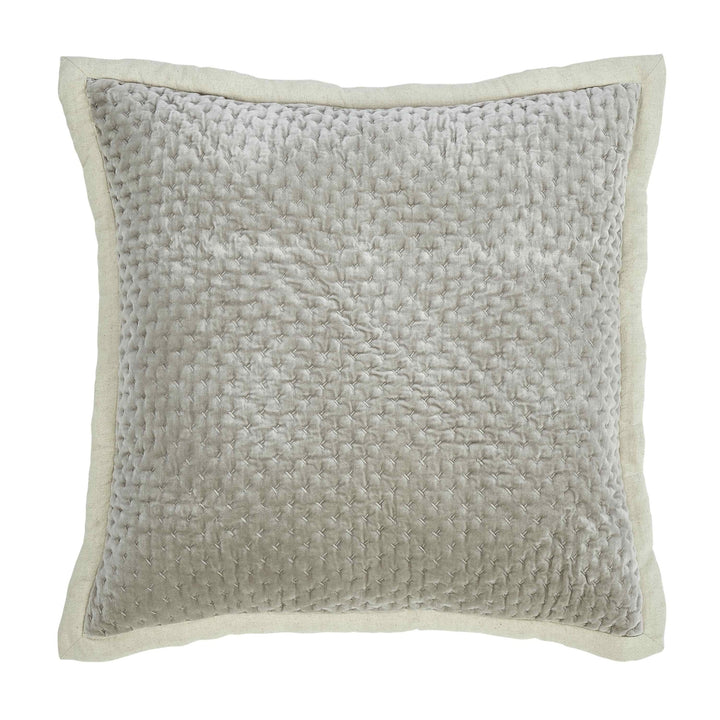 Maui Cross Stitch Velvet Sham Sham By Orchids Lux Home