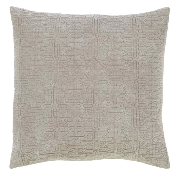 Duke Geometric Cotton Velvet Sham Sham By Orchids Lux Home