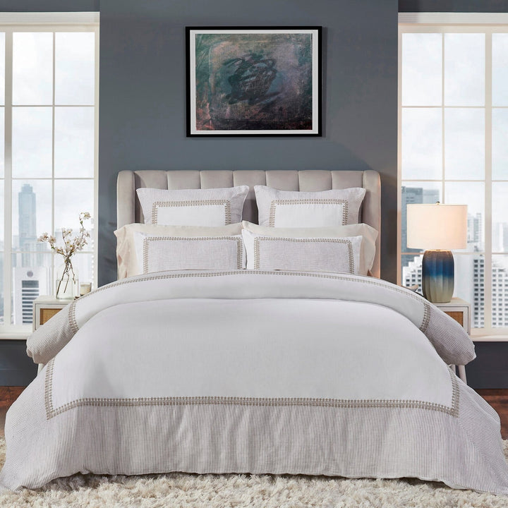 Westport European Linen Duvet Cover Duvet Covers By Orchids Lux Home