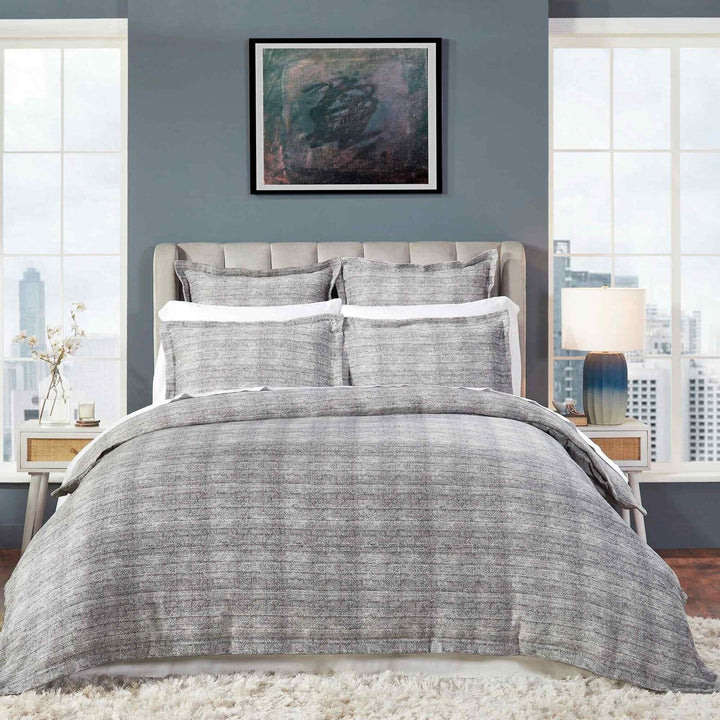 Bronte Cotton Jacquard Duvet Cover Duvet Covers By Orchids Lux Home