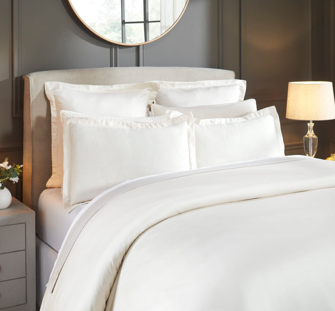 Merida Lyocell 400 Thread Count Duvet Cover Set Duvet Covers By Orchids Lux Home