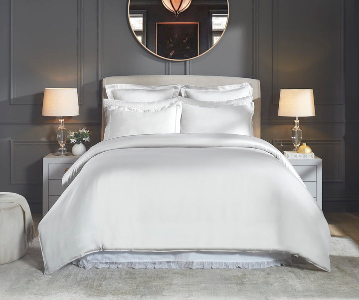 Merida Lyocell 400 Thread Count Duvet Cover Set Duvet Covers By Orchids Lux Home