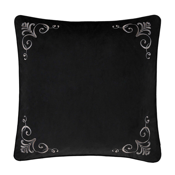 Davinci Black Euro Sham Euro Shams By J. Queen New York