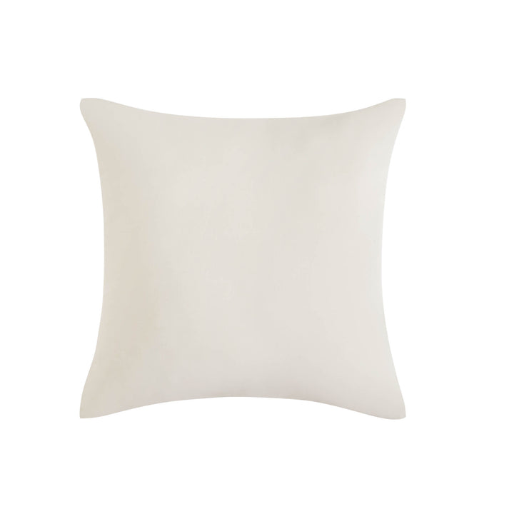 Demeter Oatmeal Square Decorative Throw Pillow 18" x 18" Throw Pillows By Waterford