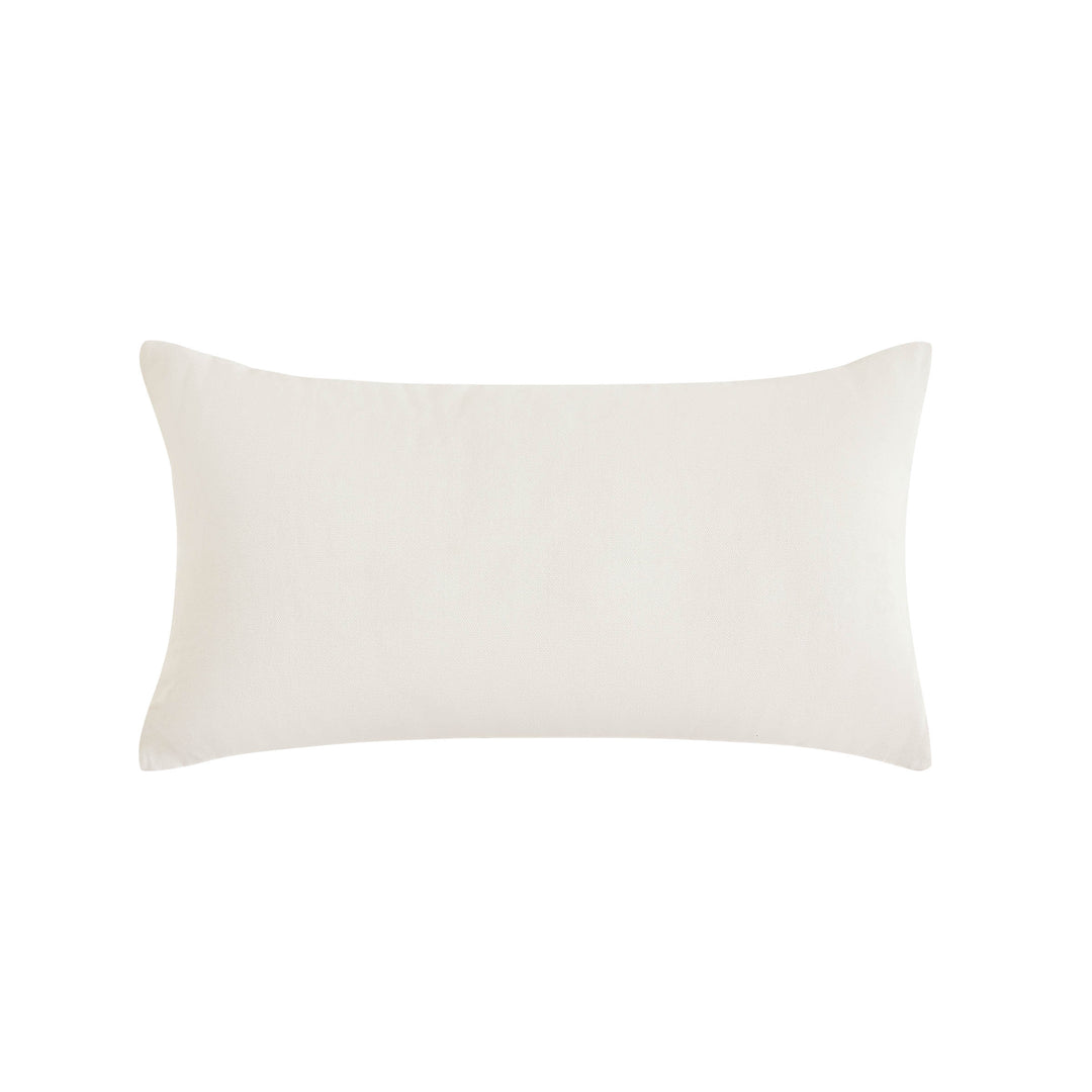 Demeter Oatmeal Oblong Decorative Throw Pillow 22" x 12" Throw Pillows By Waterford
