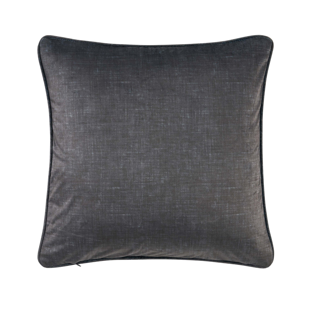 Destiny Blue Square Decorative Throw Pillow 20" x 20" Throw Pillows By J. Queen New York