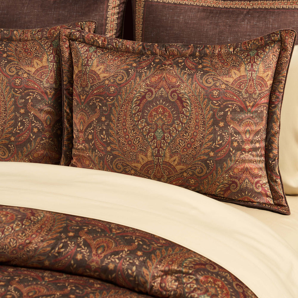 Destiny Chocolate 4 Piece Comforter Set Comforter Sets By J. Queen New York