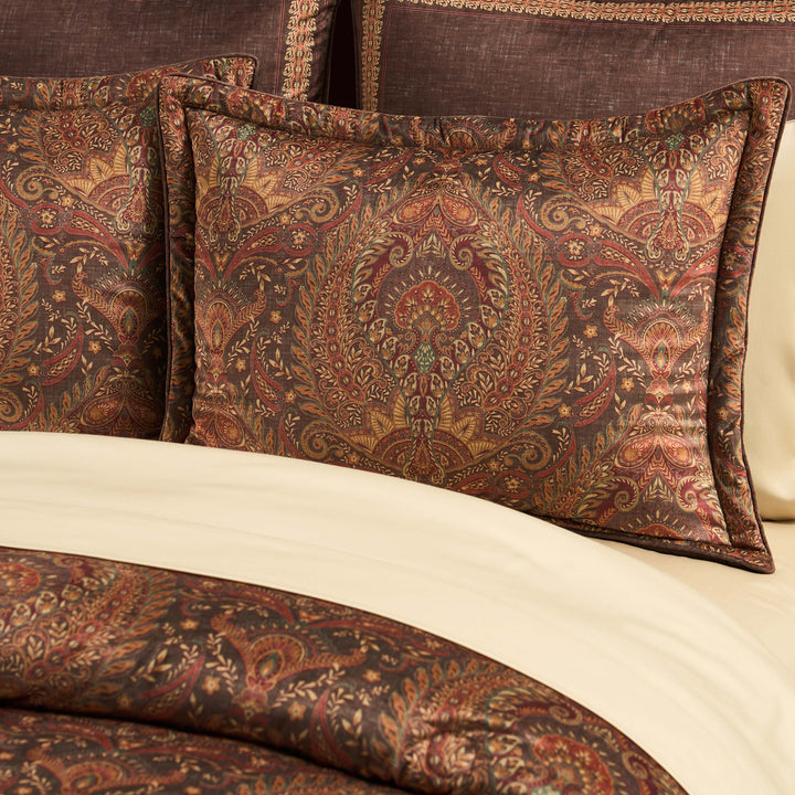 Destiny Chocolate 4 Piece Comforter Set Comforter Sets By J. Queen New York