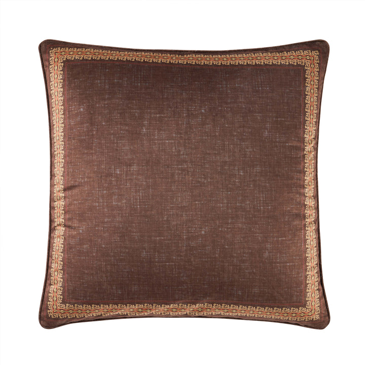 Destiny Chocolate Euro Sham Euro Sham By J. Queen New York