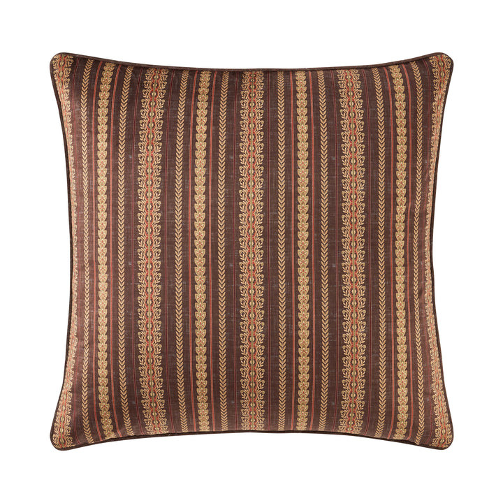 Destiny Chocolate Euro Sham Euro Sham By J. Queen New York