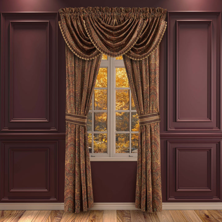 Destiny Chocolate Window Panel Pair Window Panels By J. Queen New York