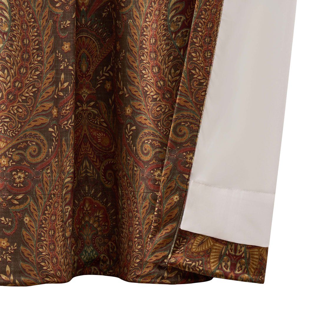 Destiny Chocolate Window Panel Pair Window Panels By J. Queen New York