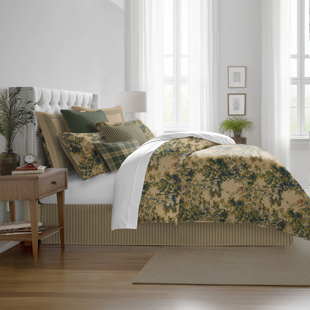 Dolce Empire Gold 8 Piece Duvet Cover Set Duvet Covers By Colcha Linens